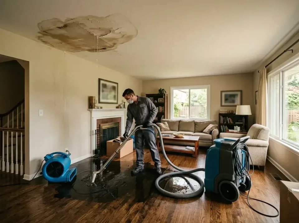 attic-pipe-burst-ceiling-drip-008 — frequently asked questions, Water Damage Restoration & Carpet Care in Fritz Creek, AK